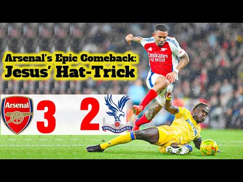 Arsenal's Epic Comeback: Jesus' Hat-Trick Seals Semi-Final Spot!