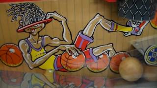 Romstar's Goofy Hoops Arcade Redemption Game - Artwork by Python Anghelo!  Quirky Machine!