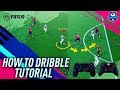 FIFA 19 DRIBBLING TUTORIAL - THE SPEED DRIBBLING - MOST EFFECTIVE FACE UP DRIBBLING - HOW TO DRIBBLE