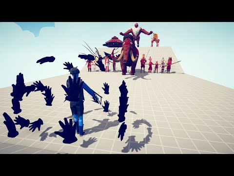 DARK PEASANT vs BOSS UNITS TEAM Team - Totally Accurate Battle Simulator TABS