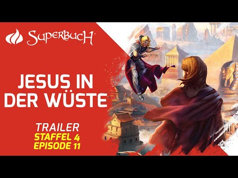 Trailer: Jesus in der Wüste | CBNs Superbuch (Staffel 4, Folge 11)
