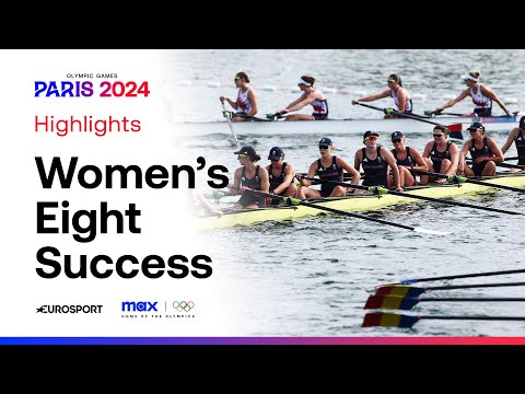 Bronze Delight For Team GB! 👏 | Rowing Women's Eight | Paris Olympics 2024 #Paris2024