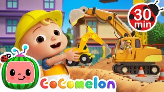 I'm an Excavator JJ! 👷‍♂️ + More CoComelon Nursery Rhymes & Kids Songs