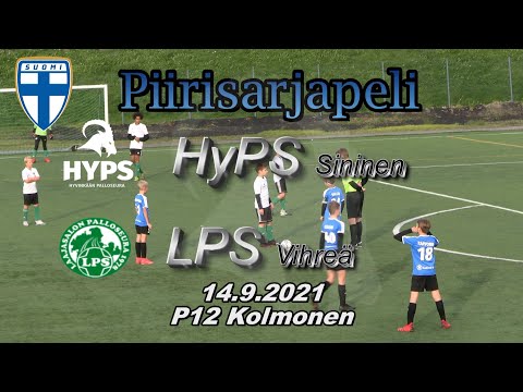Piirisarja P12 HyPS Sininen - LPS Vihreä 14.9.2021