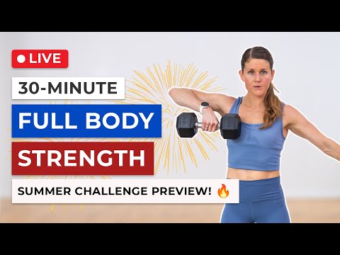 LIVE 30 Minute Full Body Shred Workout
