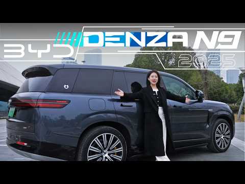 Meet the New 2025 BYD Denza N9 6-Seater Flagship SUV : Detailed Interior, Powertrain, Eksterior