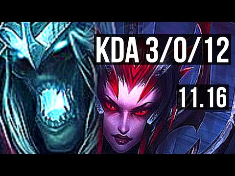KARTHUS vs ELISE (JUNGLE) | 3/0/12, 69% winrate | KR Master | v11.16