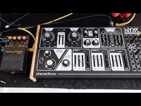 Dreadbox Nyx v2 & Boss HM2 Heavy Metal