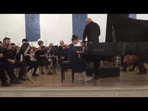 J. S. Bach - Piano Concerto no. 5 in f- minor by Elene khachidze