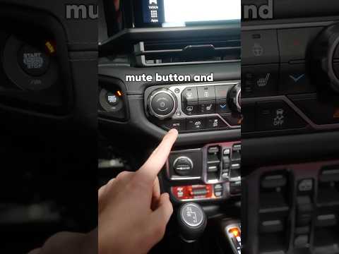 Backup Camera Shortcut - 2024 Jeep Wrangler 392  #jeep #jeepwrangler #tazer #wrangler392 #tazerjl