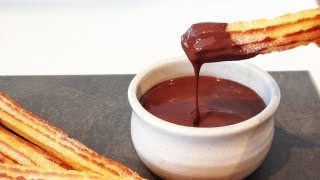 Churros Recipe HOW TO cook that churros with chocolate Ann Reardon