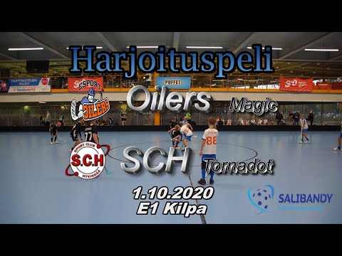 Harjoituspeli Oilers Magic - SCH Tornadot 1.10.2020