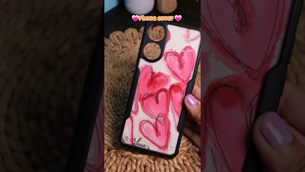 diy phone cover  ♥ #trending #explore #fyp #phonecase #phonecover #diycover #easycrafts #easydiy