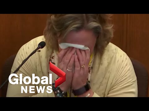 Kim Potter breaks down on the stand, says she "didn't want to hurt anybody"