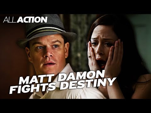 Matt Damon Kicking Destiny's Ass | The Adjustment Bureau | All Action