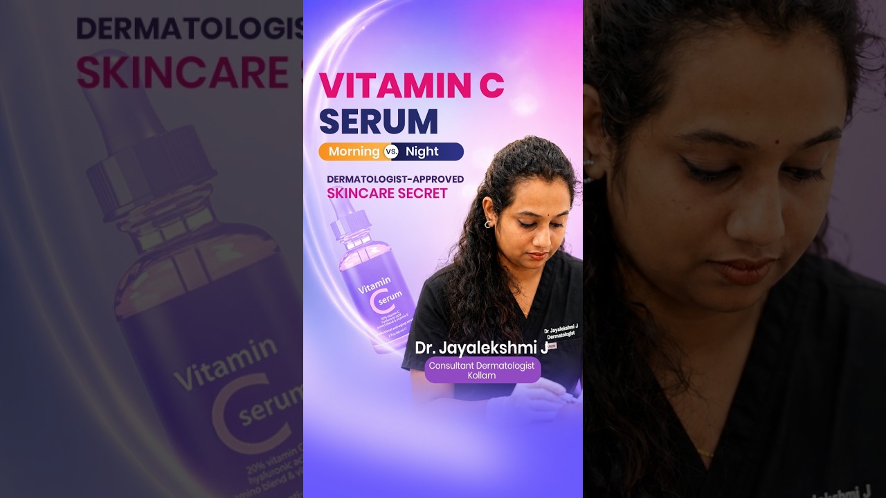 Vitamin C Serum: Morning or Night? The Truth Dermatologists Know #vitaminc