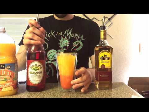 How to make a Tequila Sunrise