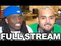 Kai Cenat Chris Brown FULL STREAM
