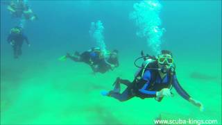 Try dives in Marsalforn Bay 8th August 2013