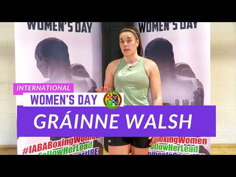 #TeamIreland boxer, Gráinne Walsh, celebrates the women that inspire her on #IWD2022