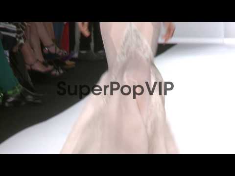 Models walk the runway at J. Mendel - Spring 2014 Mercede...