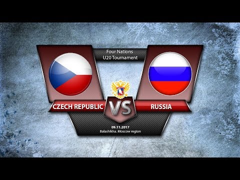 4 Nations. U20 Czech Republic - Russia