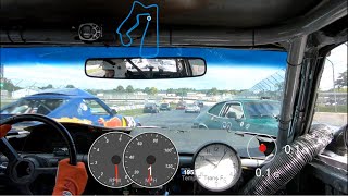 LeMons! 2024 - Road America - 8 laps and rearended (Saturday 9/7/2024)