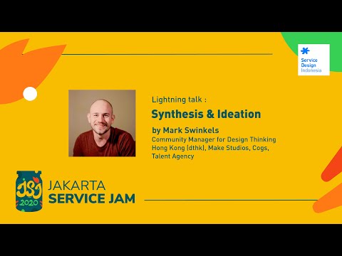 JSJ 2020 Lightning Talk: Synthesis & Ideation by Mark Swinkels