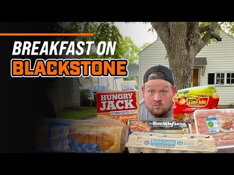 BLACKSTONE RECIPES | COLOSSAL AMERICAN BREAKFAST
