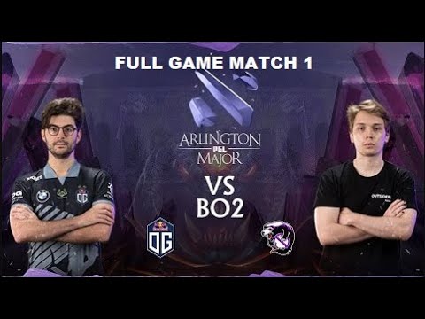 Full Game : OG vs Outsiders (BO2) | Match 1 | PGL Arlington Major 2022 - Group Stage