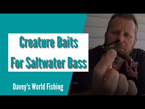 Fishing Creature Baits for Saltwater Bass