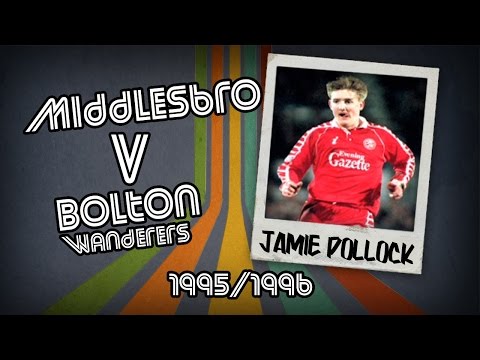 JAMIE POLLOCK - Boro v Bolton, 95/96 | Retro Goal