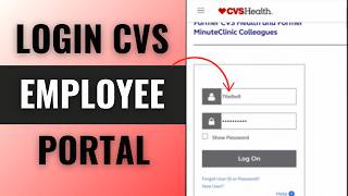 How to Login into MyHR CVS Employee Portal