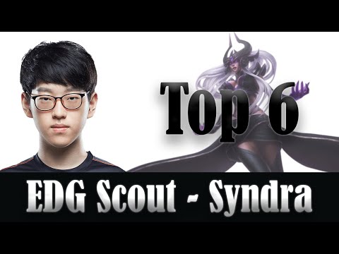 EDG Scout (Syndra mid) Top Plays - EDward Gaming vs Bilibili, LPL 2020 Summer Week 9 Highlights