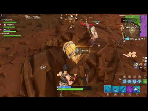 Destroying the ice cream truck in dusty divot