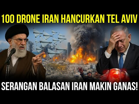 NETANYAHU Fleeing, ISRAEL IS APOCALYPSE! Iranian Drone Strike Turns Tel Aviv Into Hell