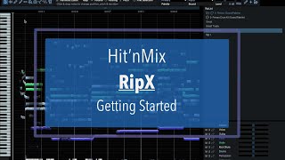 Video thumbnail for Hit’n’Mix RipX for Desktop - Tutorial Part 1: Getting Started by SoundForMore Tutorials