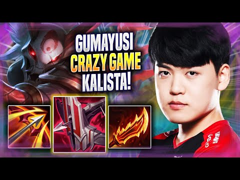 GUMAYUSI CRAZY GAME WITH KALISTA! - T1 Gumayusi Plays Kalista ADC vs Lucian! | Season 2022