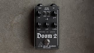 Video thumbnail for Introducing DOOM 2 by 3 LEAF AUDIO