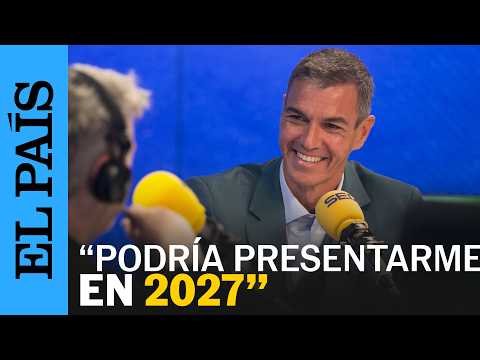 SÁNCHEZ, «dispuesto» a presentarse a las ELECCIONES de 2027: «No hay propuesta de alternancia»