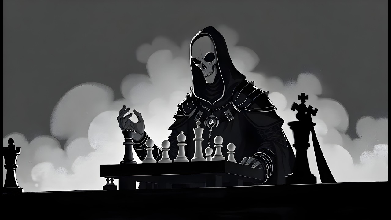 The Death Knight and the King | Shadow Puppet Animation Short Film