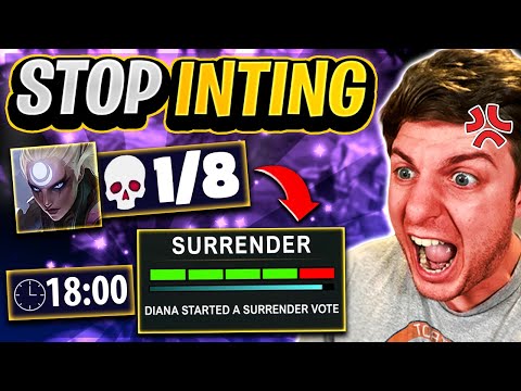 When you're forced to 1v9 because your team ints and gives up...