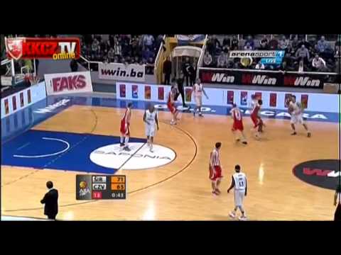 Široki WWin - Crvena zvezda 78:74 | Završnica utakmice [ABA League 24. kolo | 11.3.2013]