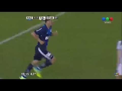Gol de Marcos Acuña - Racing Club 1 x 1 Talleres CBA - Liga Argentina