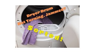 How to Fix a Tumble Dryer Drum Not Turning or Drying Clothes