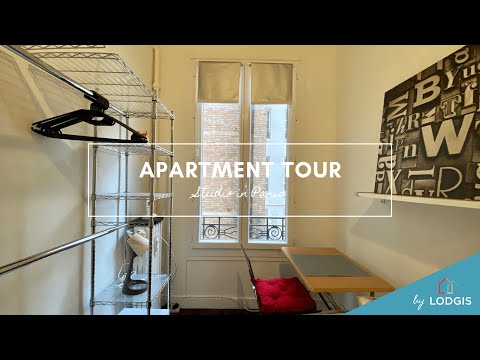 Apartment Tour // Furnished  9.7m2 in Paris – Ref : 10621581
