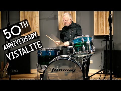 LUDWIG 50th Anniversary VISTALITE (Pattern "A" Fab Kit - 1 of 25!)