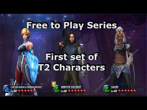 Budget F2P Series - First Set of T2 Characters and Gameplay