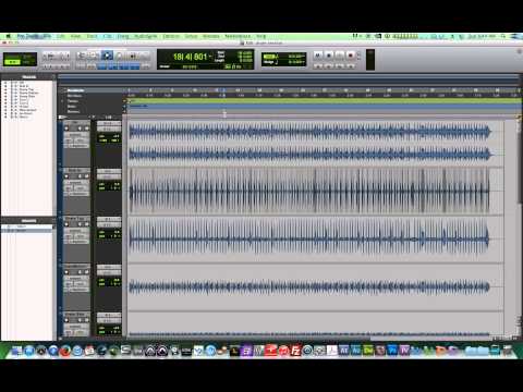 Pro Tools 11 - #20 - Elastic Audio pt.2 - Rhythmic, Quantizing Live Drums