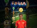 Yamal Mbappe Lewandowski Ronaldo Messi ️🫣